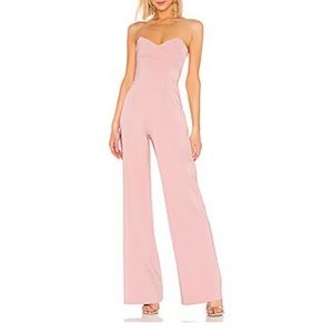 Nookie Bisous Jumpsuit in Dusty Pink
